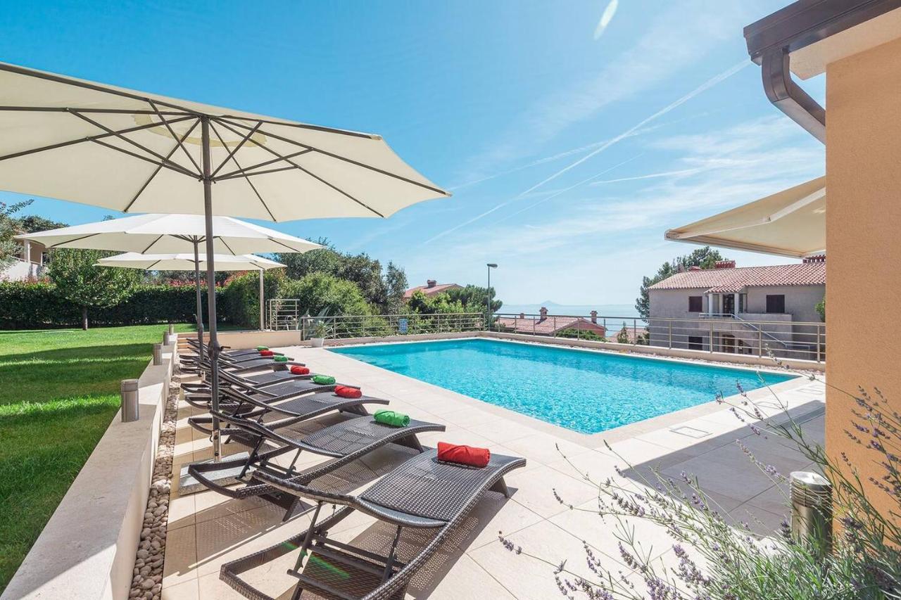 E&t With A Beautiful Pool * Rabac